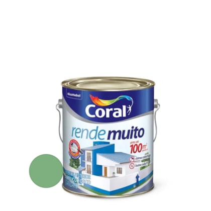 Tinta Coral Rende Muito 3.6 Litros Verde Angra