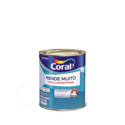 Tinta Coral Rende Muito 900ml Branco