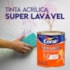 Tinta Coral Super Lavavel 3,6l Branco