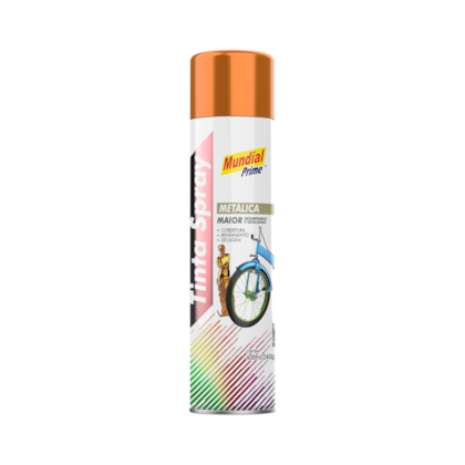 Tinta Spray 400ml Metalica Cobre