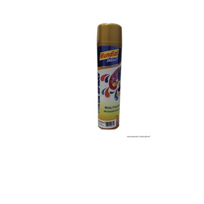 Tinta Spray 400ml-Metalica Dourado-3197do