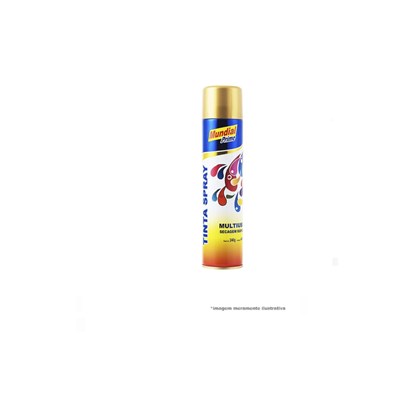 Tinta Spray 400ml-Metalica Ouro-3197