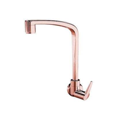 Torneira para Cozinha de Parede Lorenzetti Rose Gold