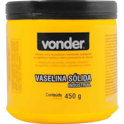 Vaselina Solida Vonder 450g Industrial