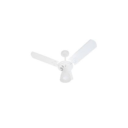 Ventilador Teto 3 Pas 220V 130W Pa Eixo Lustre Branco-Arlux