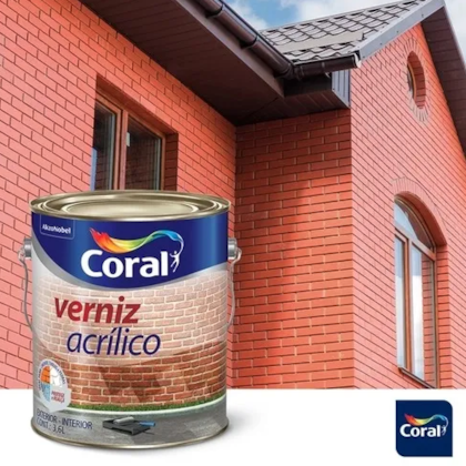 Verniz Coral 3,6l Acrilico Brilhante