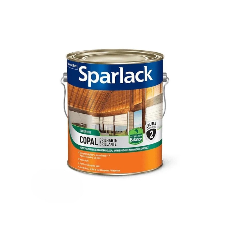 Verniz Sparlack Copal Br 3,6l Incolor Balance