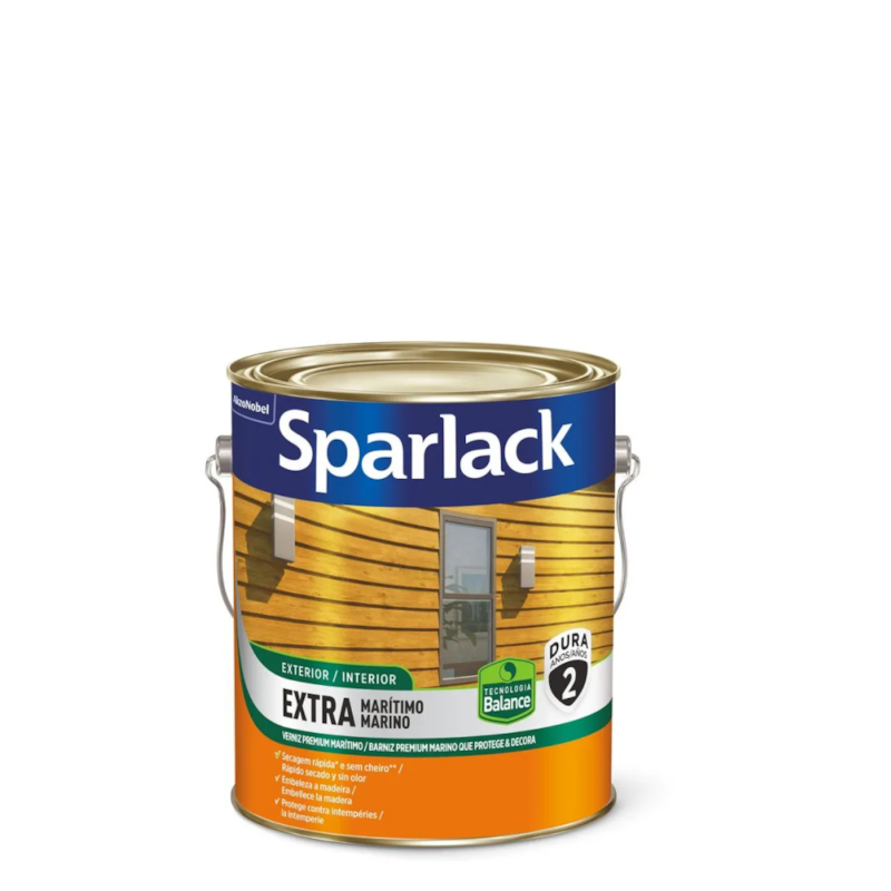 Verniz Sparlack Extra Mar 3,6l Acetinado Natural