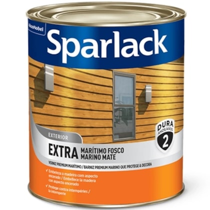 Verniz Sparlack Maritimo 900ml Fosco Natural