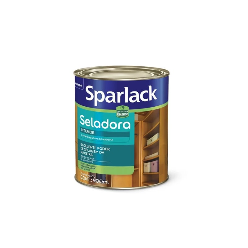 Verniz Sparlack Seladora Bal 900ml Acetinado  Transparente