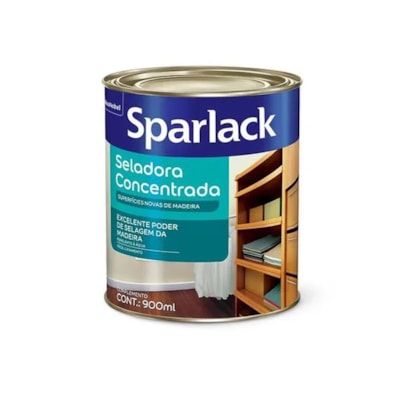 Verniz Sparlack Seladora Concentrada  900ml Acetinado  Transparente