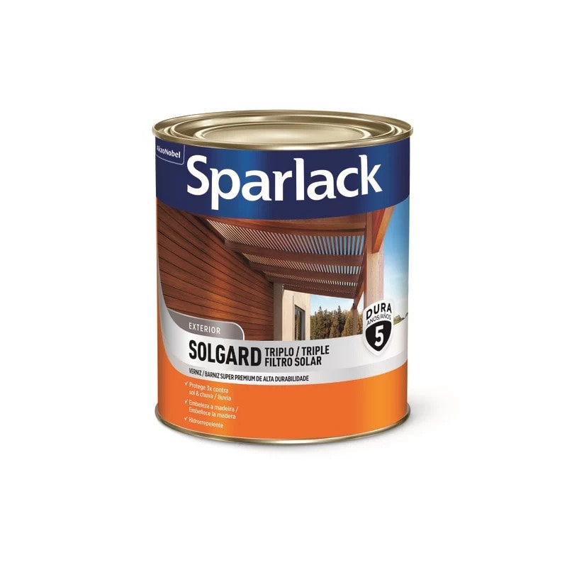 Verniz Sparlack Solgard Tfs 900ml Br Natural