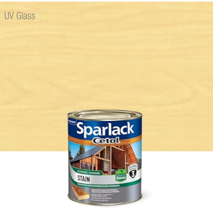 Verniz Sparlack Stain Balance 900ml Acetinado Natural